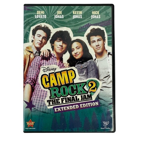 Camp Rock 2 The Final Jam Extended Ed DVD Demi Lovato Jonas Brothers Disney G - Picture 1 of 7